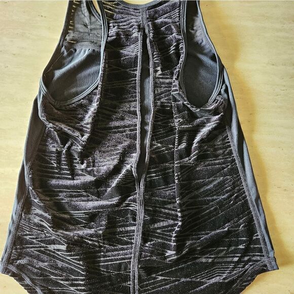 Weissman Ivy Sky dance tank velvet open back NWOT child medium black - Picture 2 of 2